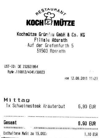 emlf Hffner Kochmtze Restaurant